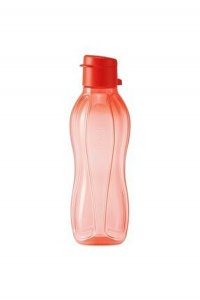 Tupperware Eko Şişe 500 ml kırmızı Kolay Kapak