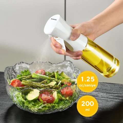 Kumtel Airfryer Cam Sprey Yağdanlık