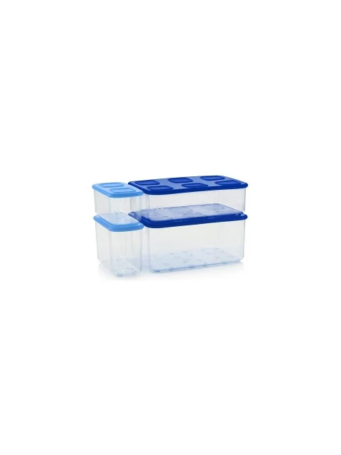 Tupperware Şeffaf Buzdolabı Saklama 4 lü Set