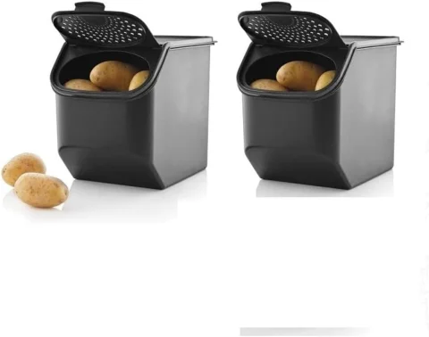 Tupperware Patetes Soğan Saklama Kabı 5.5 litre Kiler 2 li