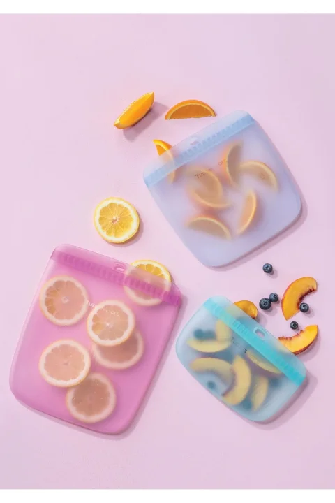 Tupperware İnce Silikon Gıda Saklama Çantası 3’lü Set – Pratik, Sağlıklı ve Çok Amaçlı Saklama
