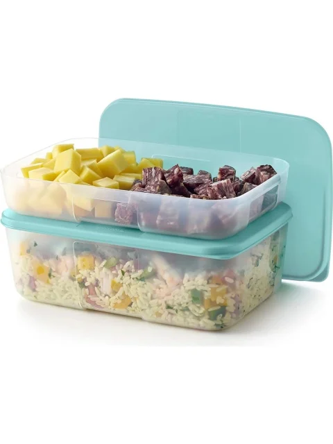 Tupperware Angel Set Refrigerator Storage Containers 2-Piece Set - Stylish and Practical Storage Solution, BPA-Free