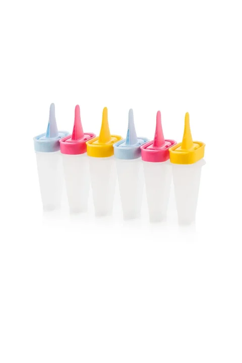 Tupperware Lolibuz Ev Yapımı Dondurma Kalıbı 6'lı Set - Pratik ve Eğlenceli Dondurma Yapımı, BPA İçermez