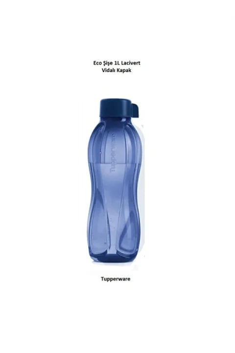 Tupperware Eko Şişe 1 Litre Vidalı Kapak