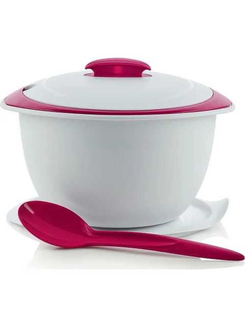 Tupperware Şık Servis Tabak 3.5lt Vişne