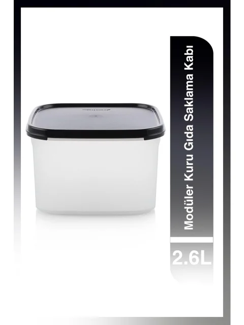 Modüler Kuru Gıda Saklama Kabı 2.6 litre