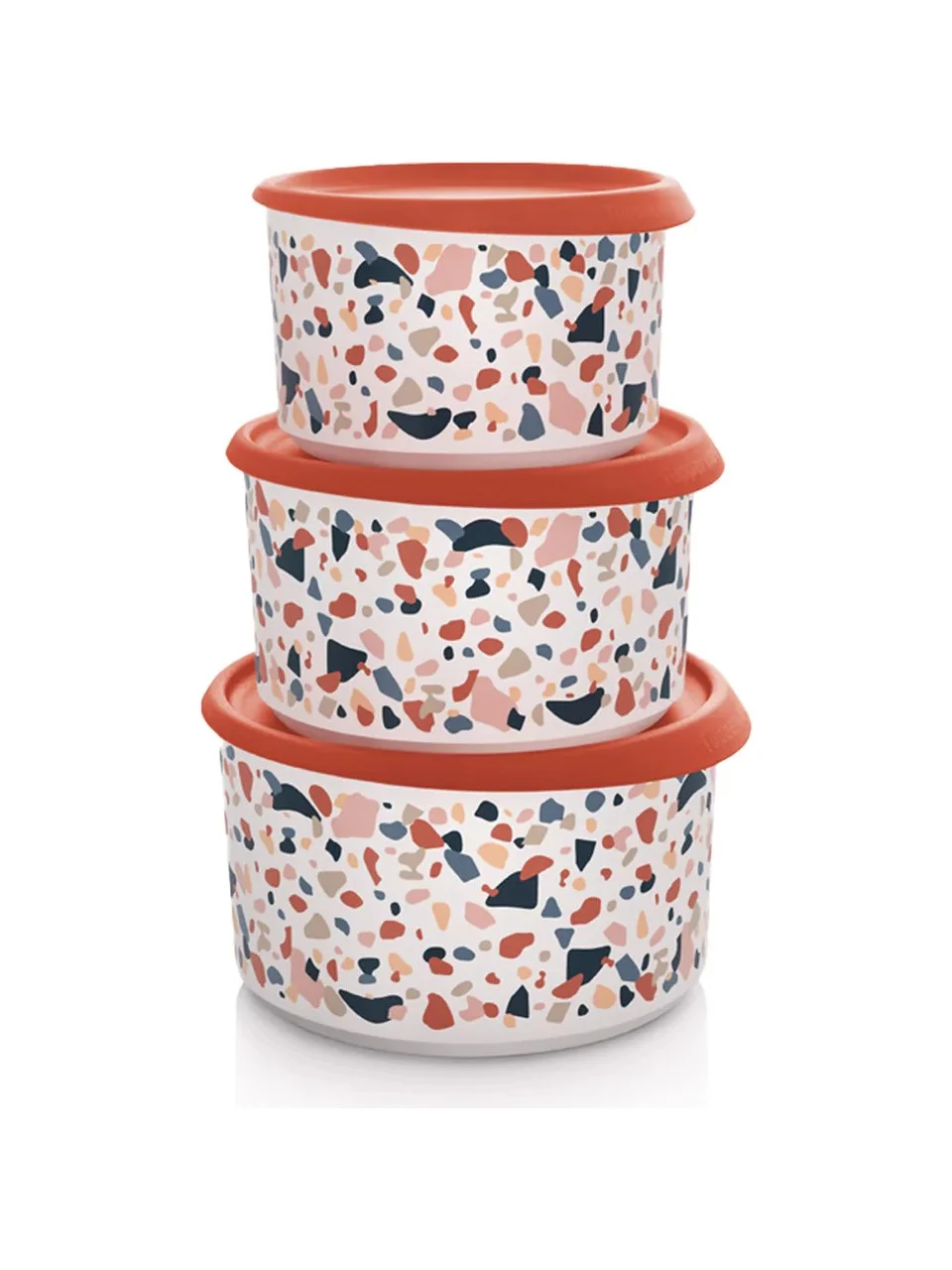 Tupperware One Touch Food Storage Set – Airtight, Modular Storage Containers
