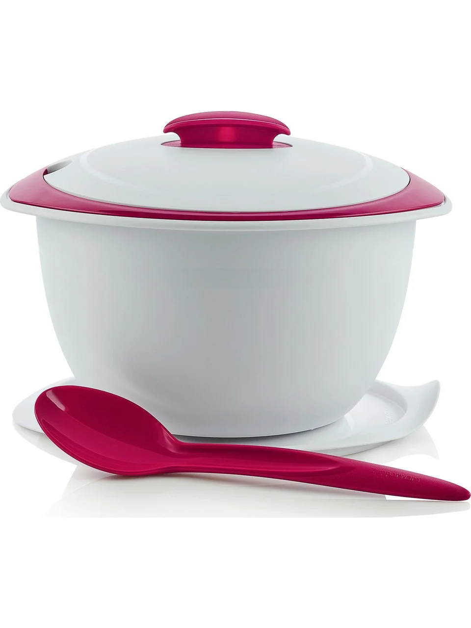Tupperware Şık Servis Tabak 3.5lt Vişne
