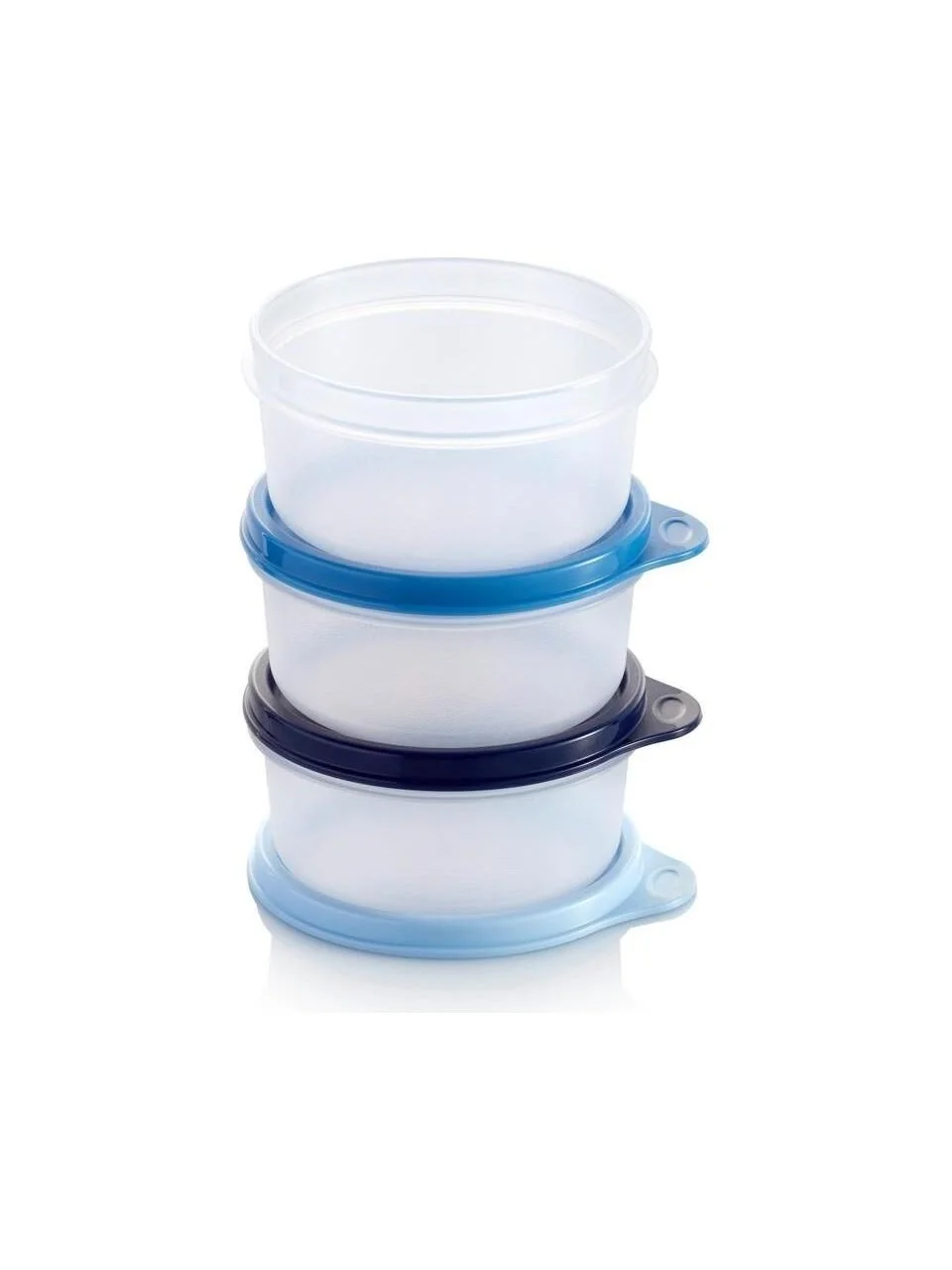 Tupperware Atıştırmalık Kaplar Beyaz 3'lü Set