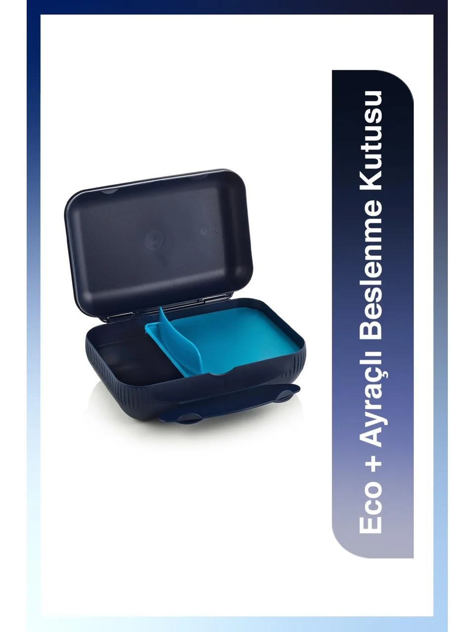 Tupperware Beslenme Kutusu Lacivert