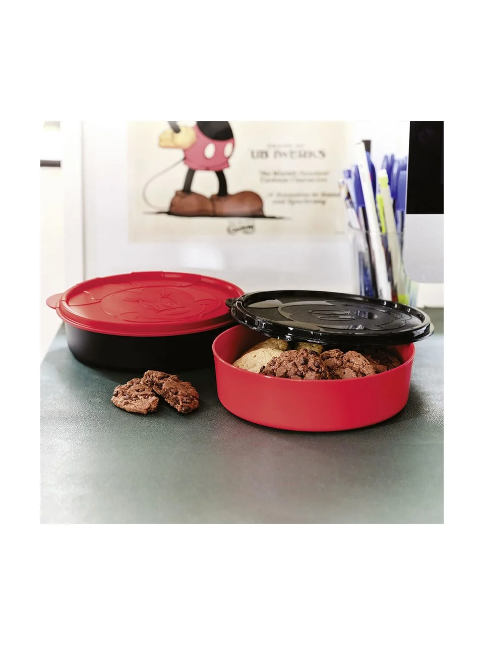 Tupperware Minnie & Mickey Saklama Kabı 2'li