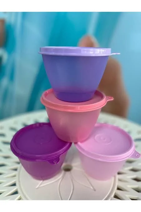 Tupperware Buzdolabı Saklama Kabı 380 ml 4 Lü Set