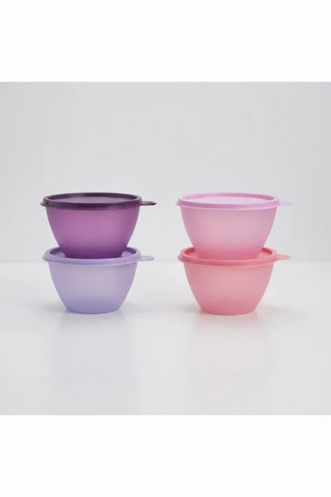Tupperware Buzdolabı Saklama Kabı 380 ml 4 Lü Set