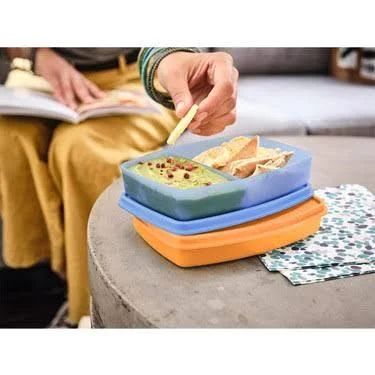 Tupperware Bölmeli Beslenme 2 li Set