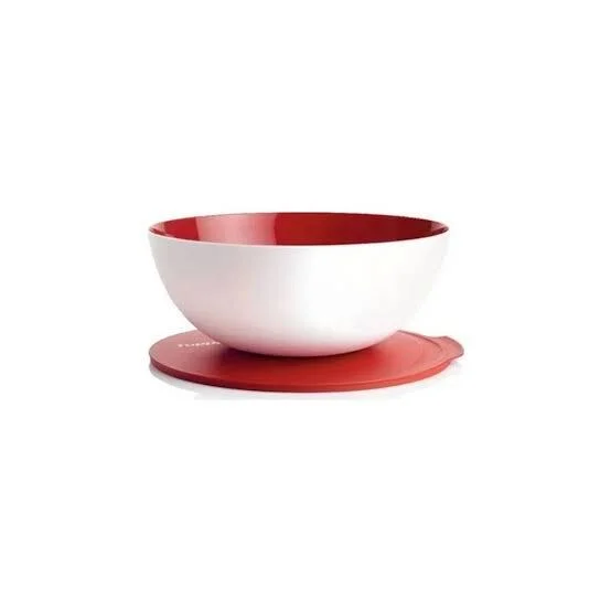 Tupperware Berrak 5 Litre Kırmızı Beyaz Saklama Ve Servis Kabı
